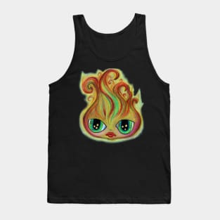 Blaze: The Girl is on Fire Tank Top